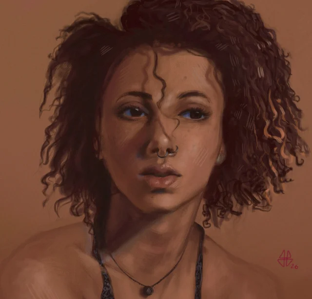 Portrait painted by Raphael Bernal Tejedor